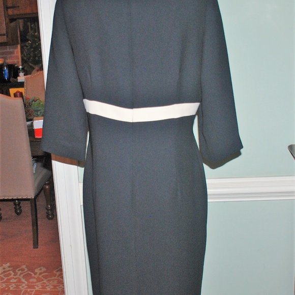 NWOT ala Jackie Kenney Classic Black Bow Dress - Picture 5 of 7